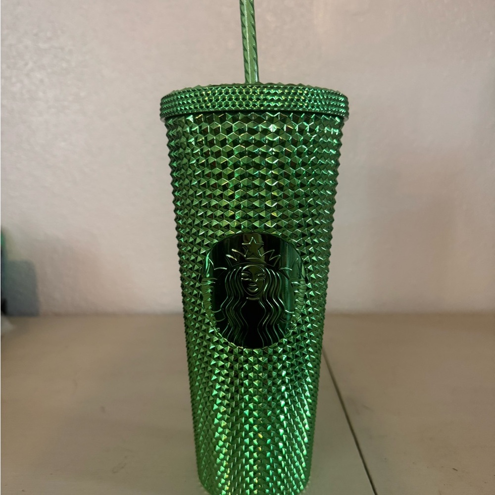 Starbucks Green Studded Tumbler